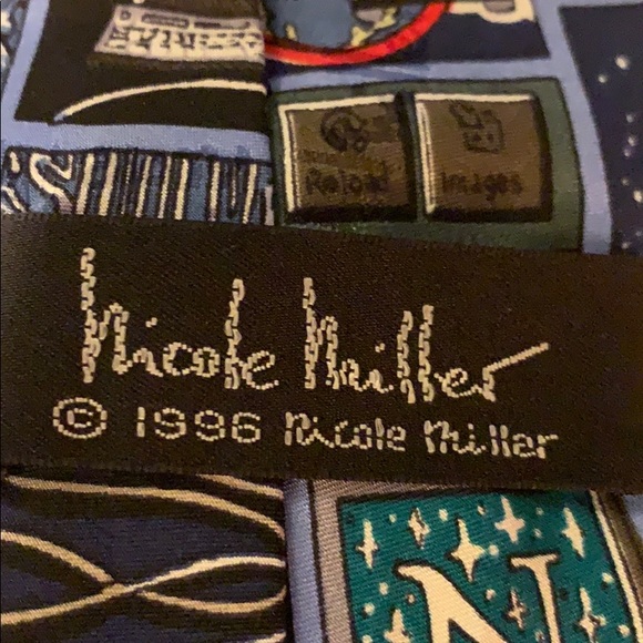 nicole miller necktie excellent condition - Picture 5 of 5